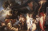 Jacob Jordaens Famous Paintings - Allegory of Fertility